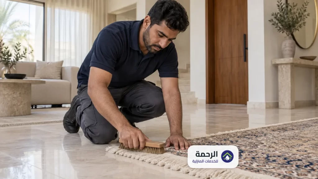 طرق تنظيف السجاد والموكيت