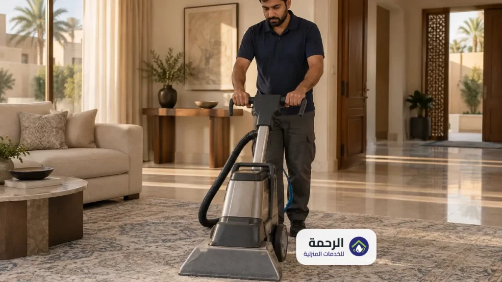 طرق تنظيف السجاد والموكيت