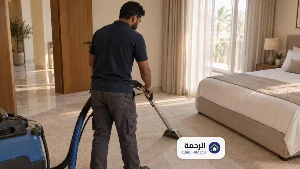 طرق تنظيف السجاد والموكيت