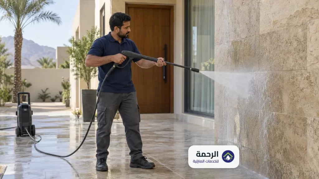 شركة تنظيف واجهات زجاج وحجر بجازان