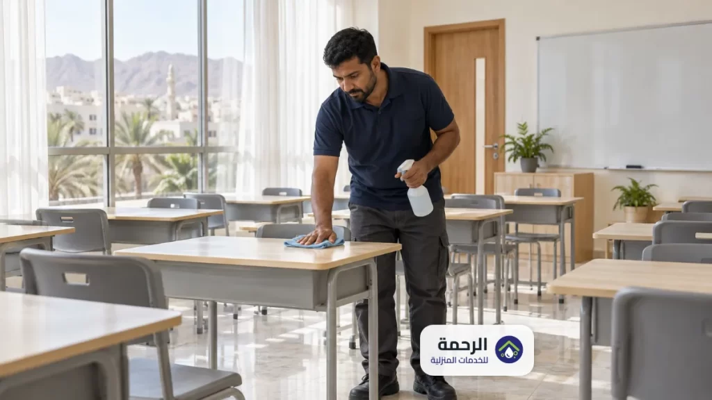 شركة تنظيف مدارس بجازان