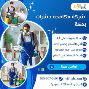 افضل شركة مكافحة حشرات بمكة
