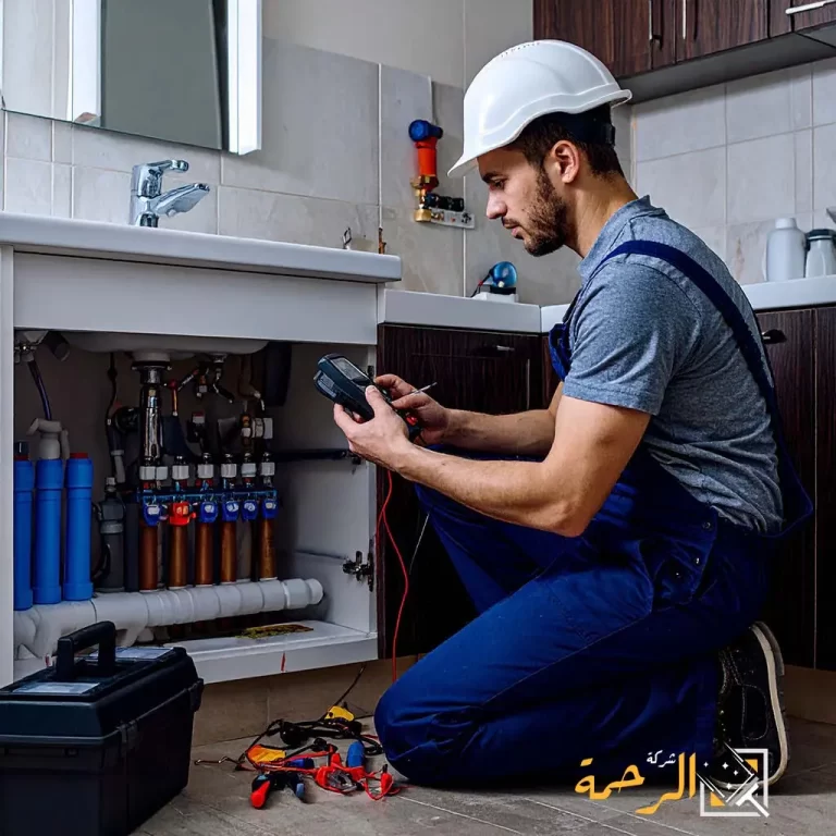 شركة كشف تسربات المياه بالقويعية