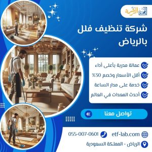 شركة تنظيف فلل بالرياض