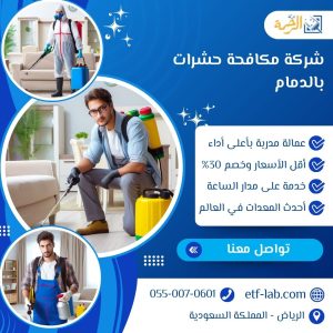 شركة مكافحة حشرات بالدمام
