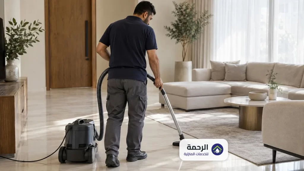 شركة تنظيف بالرس | منازل ومجالس