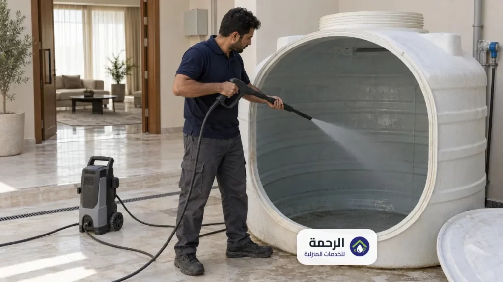 تعقيم خزانات المياه بالرياض