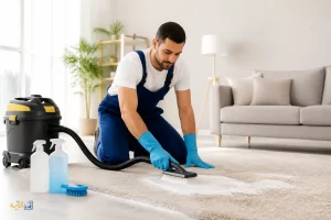 طرق تنظيف السجاد والموكيت 1 طرق تنظيف السجاد والموكيت
