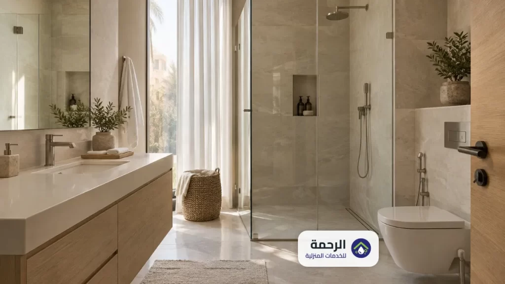 شركة عزل حمامات بالدمام | عزل مائي وفحص التسربات 3 فحص واختبار عزل الحمام بالدمام