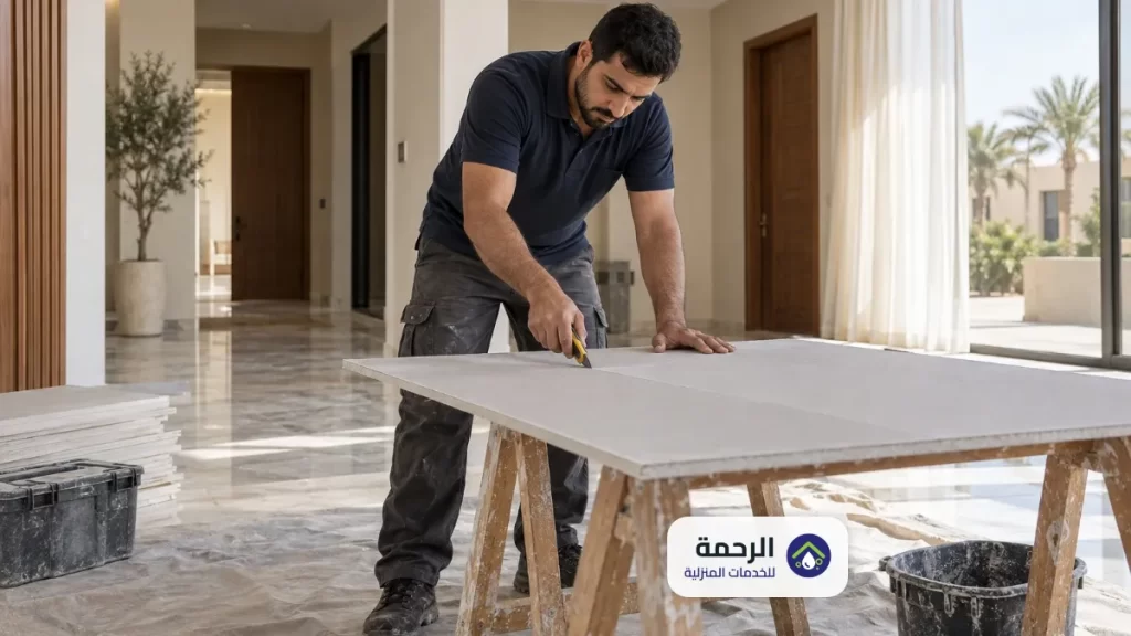 تركيب جبس بورد بالجبيل للأسقف المعلقة والتشطيبات الداخلية